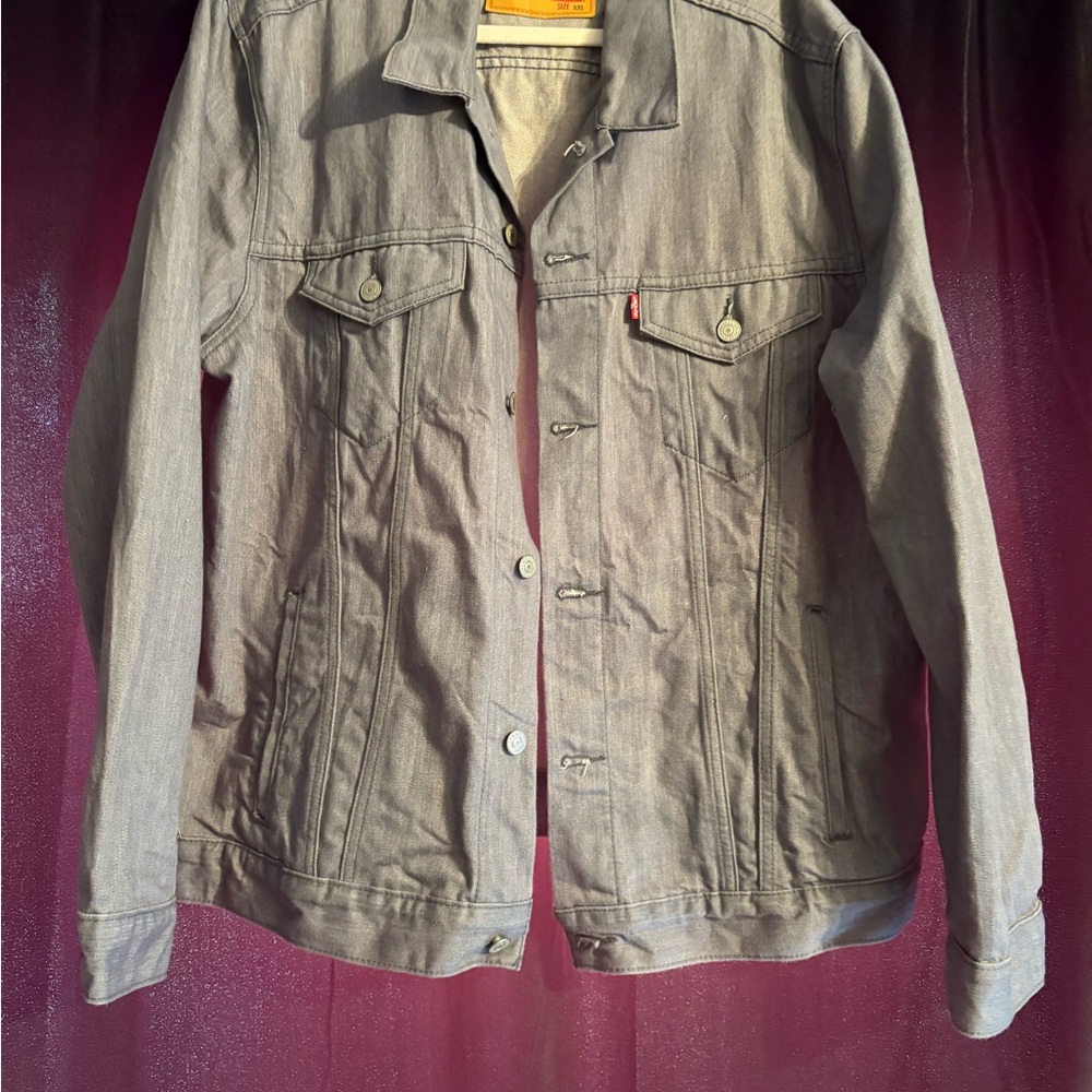 Levi's Light Gray Denim Jacket